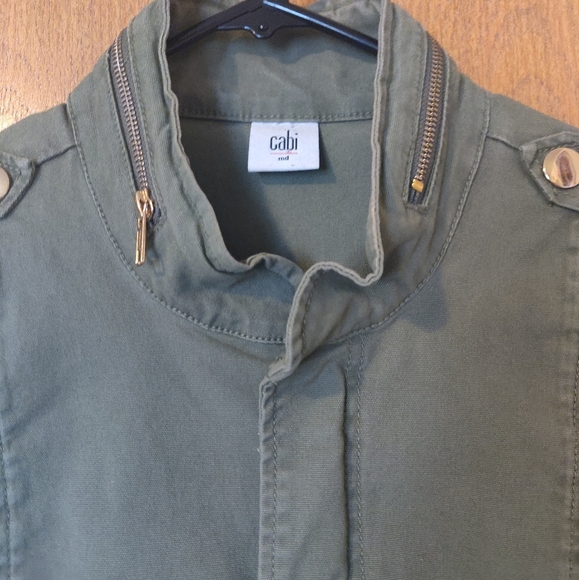 Cabi Army Green Jacket Explorer Vest M - Picture 3 of 7